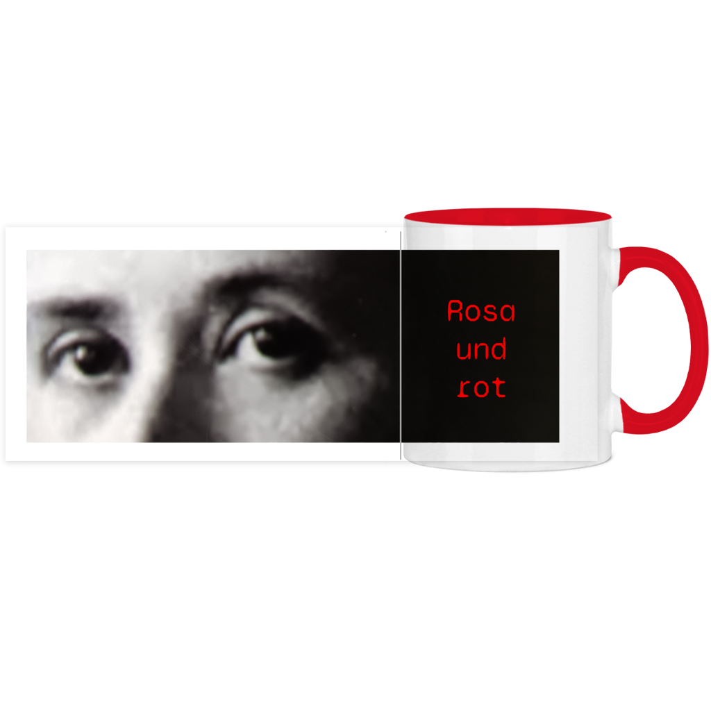 Rosa und rot