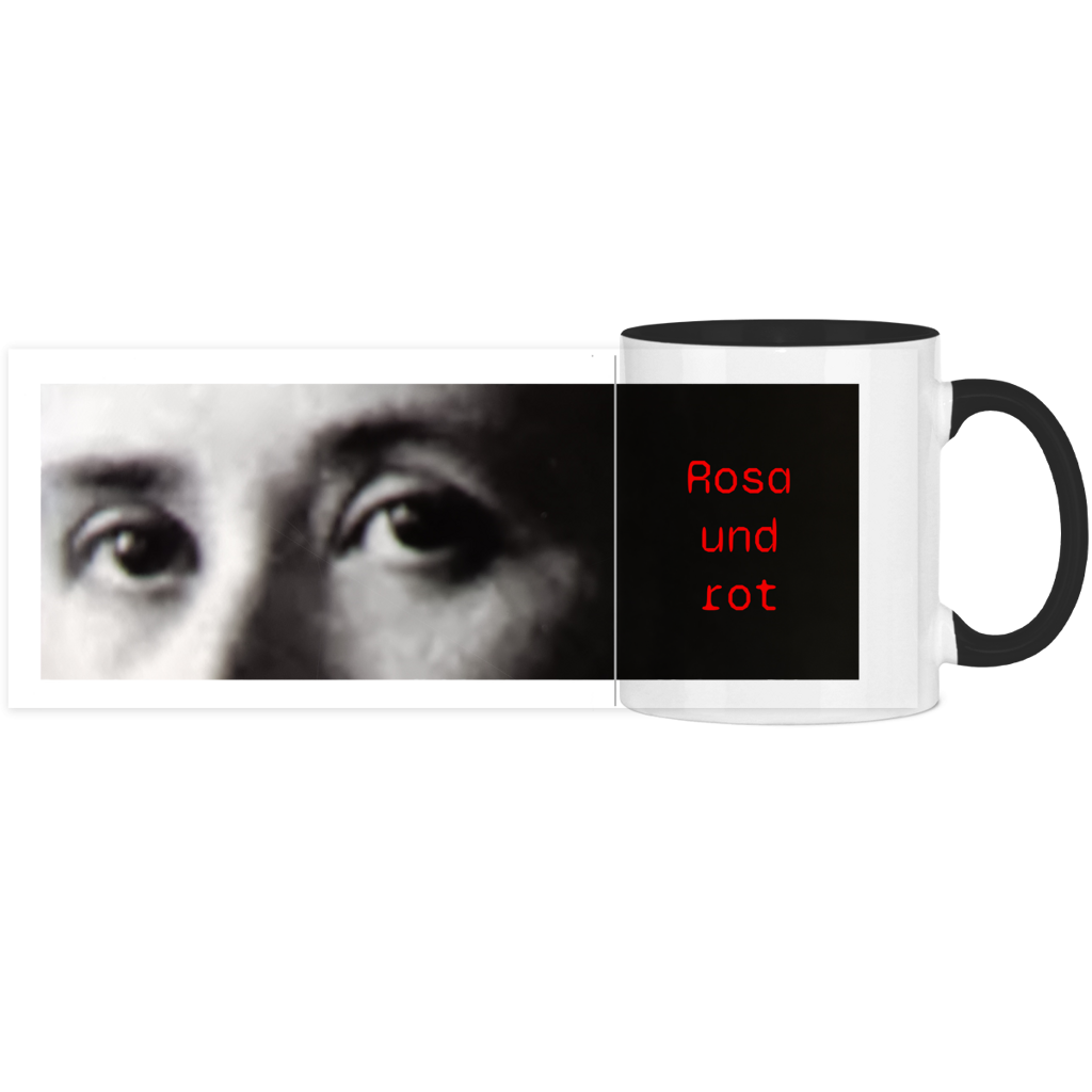 Rosa und rot