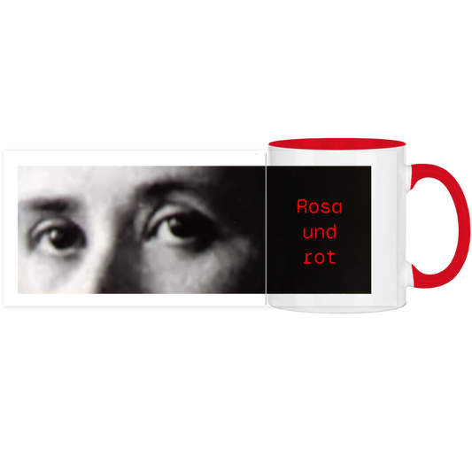 Rosa und rot